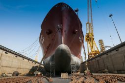 LNG carrier drydocked at N-KOM