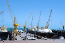 Vessels for maintenance at the shipyard